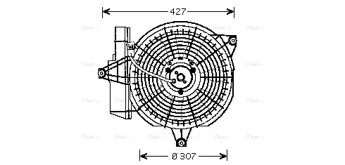 Fan, engine cooling (HY7515)