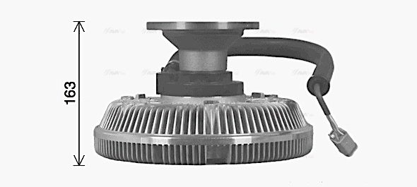 Clutch, radiator fan