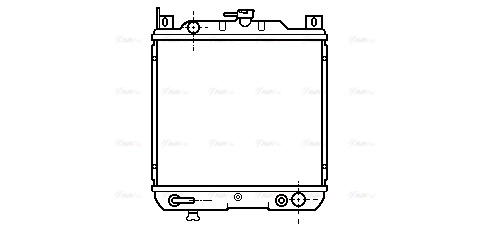 Radiator, engine cooling (SZ2021)