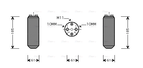 Dryer, air conditioning (DND187)