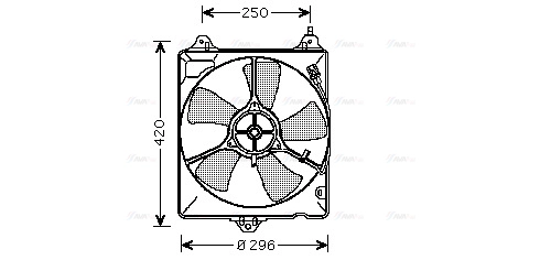 Fan, engine cooling (TO7541)