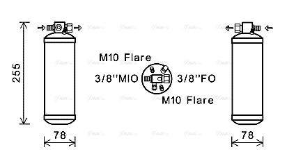 Dryer, air conditioning (DZD015)