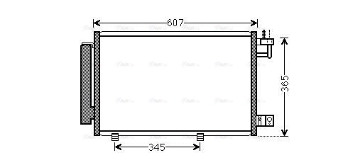 Condenser, air conditioning (FDA5439D)