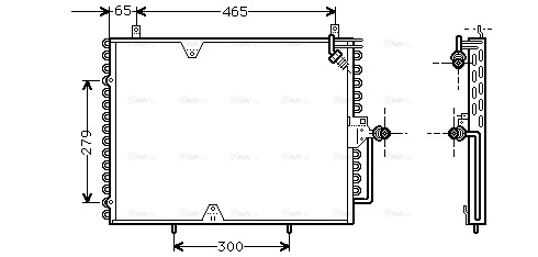 Condenser, air conditioning (MS5170)