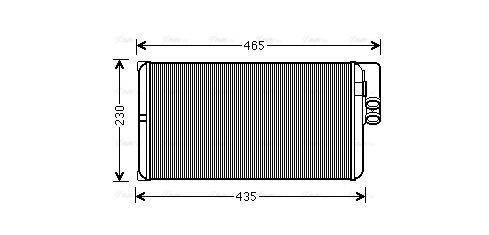 Heat Exchanger, interior heating (ME6231)