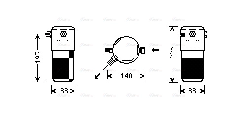 Dryer, air conditioning (OLD541)