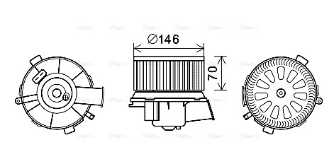 Interior Blower (CN8300)