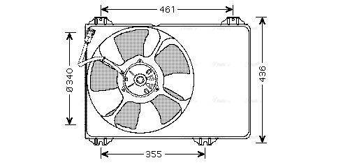 Fan, engine cooling (SZ7506)
