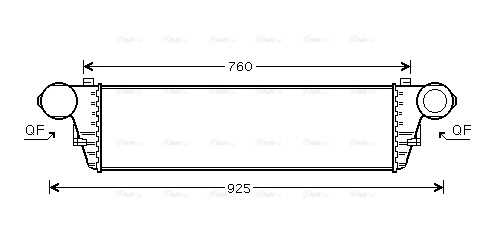 Charge Air Cooler (MS4379)
