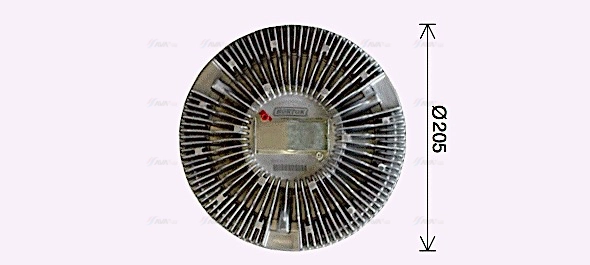 Clutch, radiator fan (REC109)