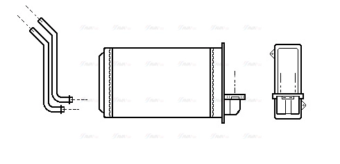 Heat Exchanger, interior heating (PEA6088)