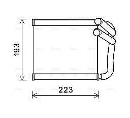 Heat Exchanger, interior heating (KA6270)