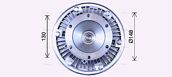 Clutch, radiator fan