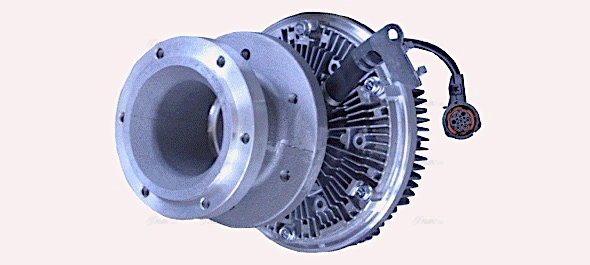 Clutch, radiator fan