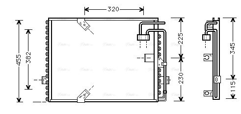 Condenser, air conditioning (BW5187)