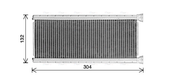Heat Exchanger, interior heating (CN6339)