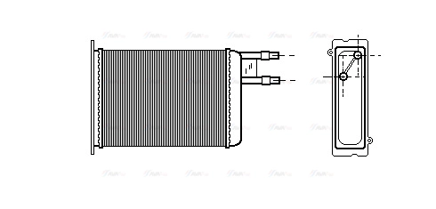 Heat Exchanger, interior heating (CN6128)
