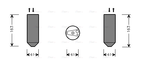 Dryer, air conditioning (HDD109)
