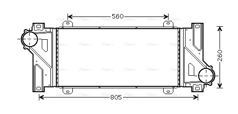 Charge Air Cooler (MS4448)