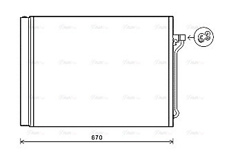 Condenser, air conditioning (BW5409D)