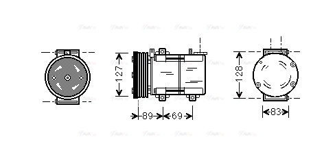 Compressor, air conditioning (FDAK322)