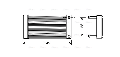 Heat Exchanger, interior heating (CN6265)