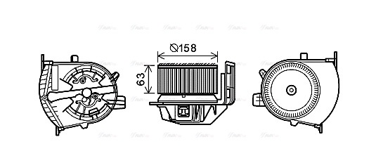 Interior Blower (RT8585)