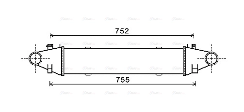 Charge Air Cooler (MSA4525)