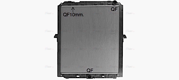 Radiator, engine cooling (ME2335)