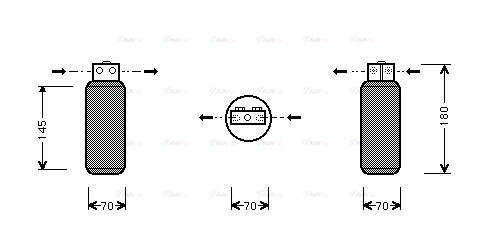 Dryer, air conditioning (SBD042)