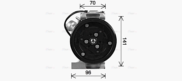 Compressor, air conditioning
