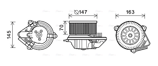 Interior Blower (CN8293)