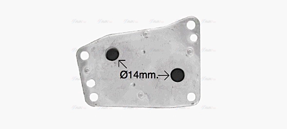 Oil Cooler, engine oil