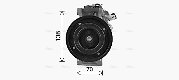 Compressor, air conditioning (MSAK772)