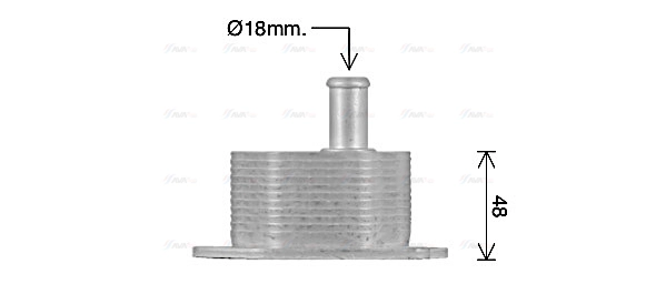 Oil Cooler, engine oil