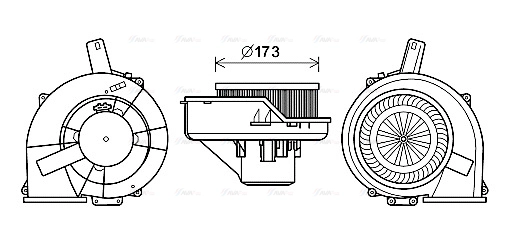 Interior Blower (ST8047)