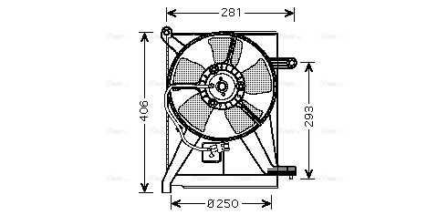 Fan, engine cooling (DW7510)