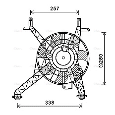 Fan, engine cooling (FD7558)