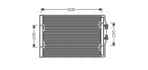 Condenser, air conditioning (IV5065)