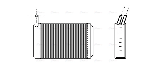 Heat Exchanger, interior heating (VN6061)
