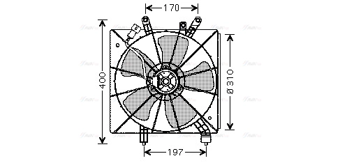 Fan, engine cooling (HD7507)