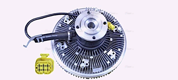 Clutch, radiator fan