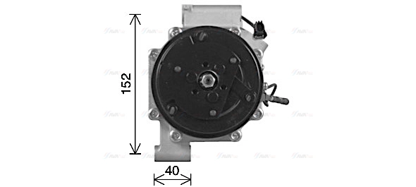 Compressor, air conditioning