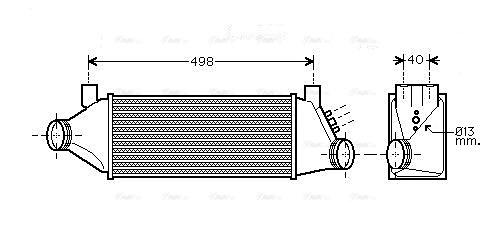 Charge Air Cooler (FDA4385)