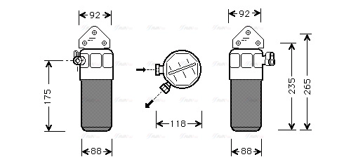 Dryer, air conditioning (AID260)