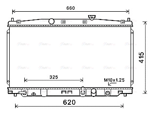 Radiator, engine cooling (HD2288)