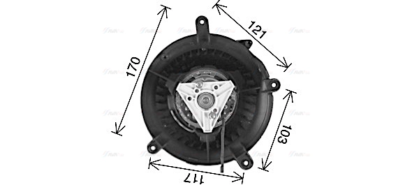 Interior Blower (MS8739)