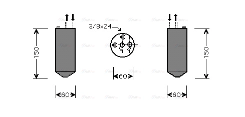 Dryer, air conditioning (DND236)