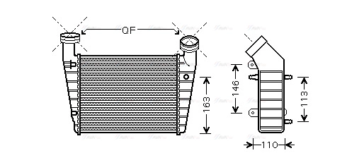 Charge Air Cooler (VNA4238)