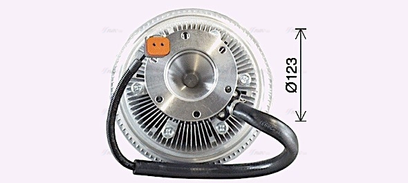 Clutch, radiator fan